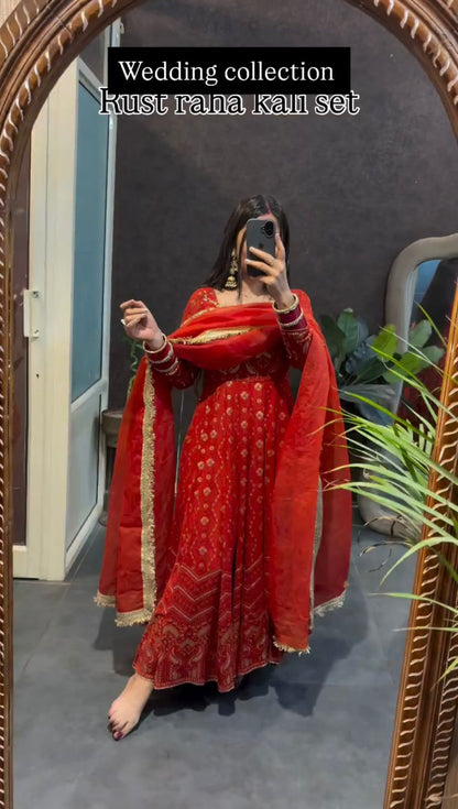 Designer Plazoo with Gown Set – Elegant Ethnic Wear