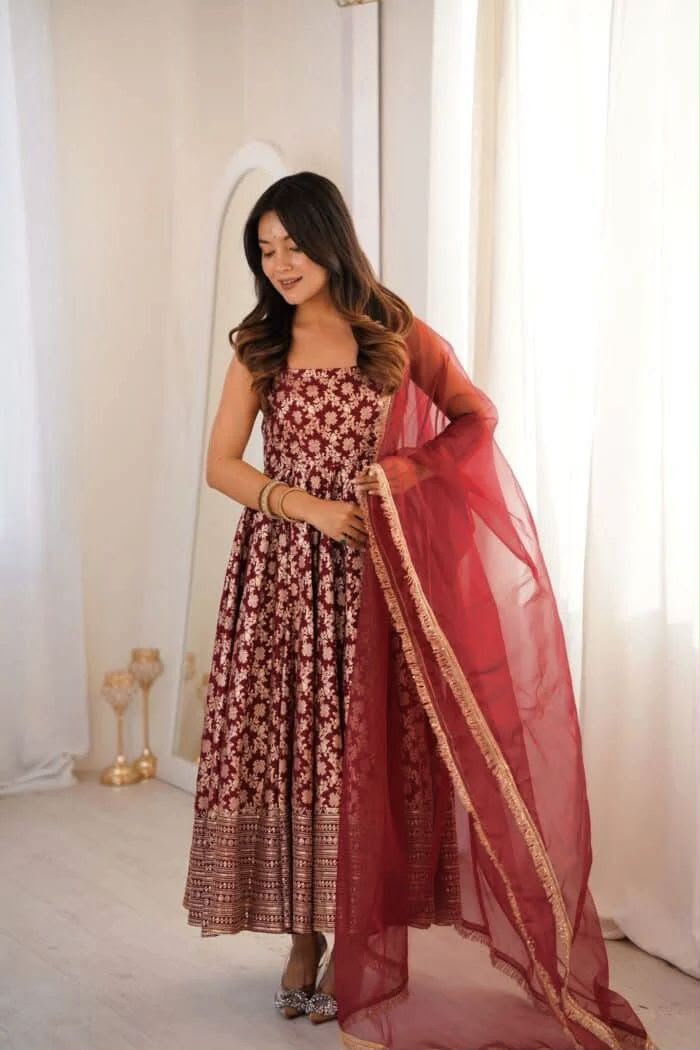 3-piece Anarkali set