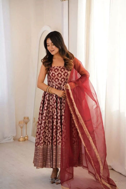 3-piece Anarkali set