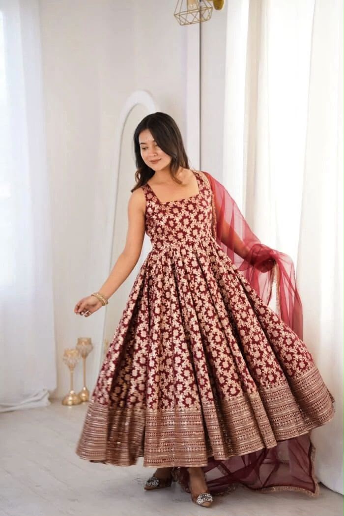 3-piece Anarkali set