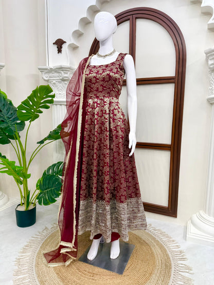 3-piece Anarkali set