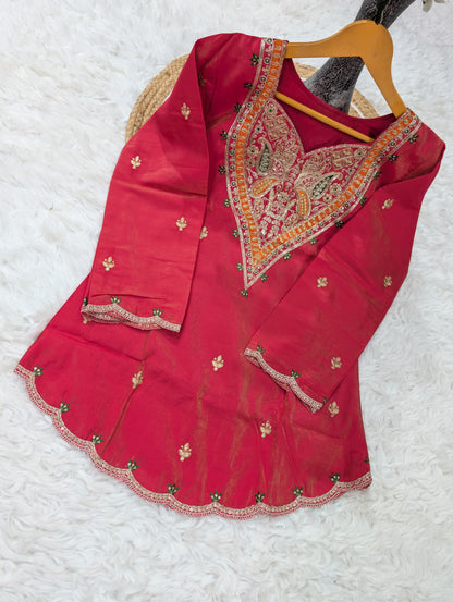 WOMEN'S PURE FRENDY SILK SARARA SET'S