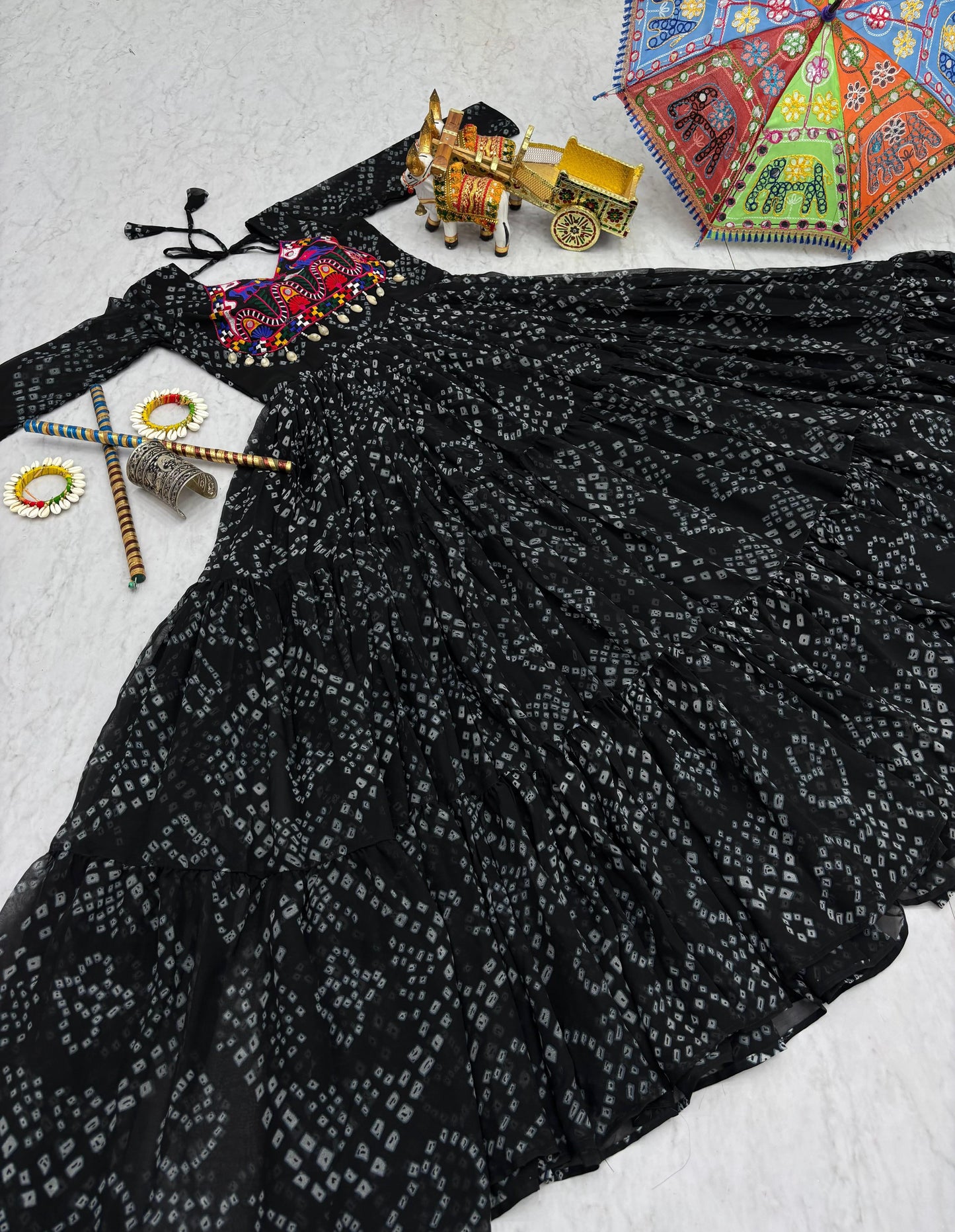 Launching Navratri Special kodi lace &amp; Gown