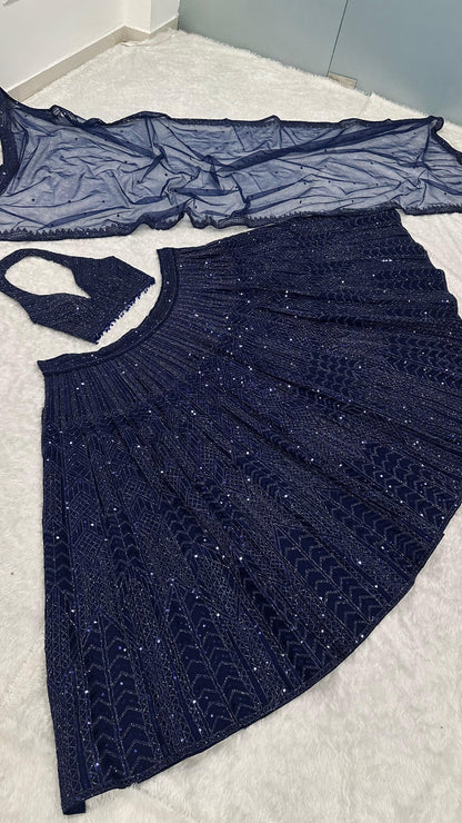 A lehenga that turns moments into magic