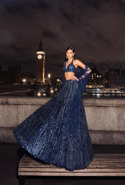 A lehenga that turns moments into magic