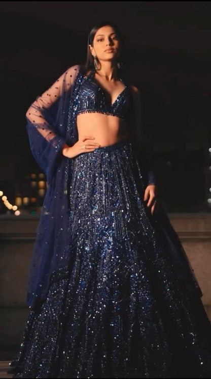A lehenga that turns moments into magic