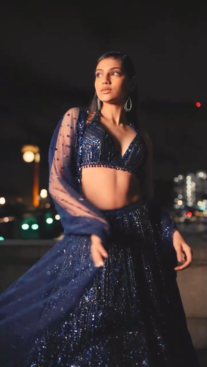 A lehenga that turns moments into magic