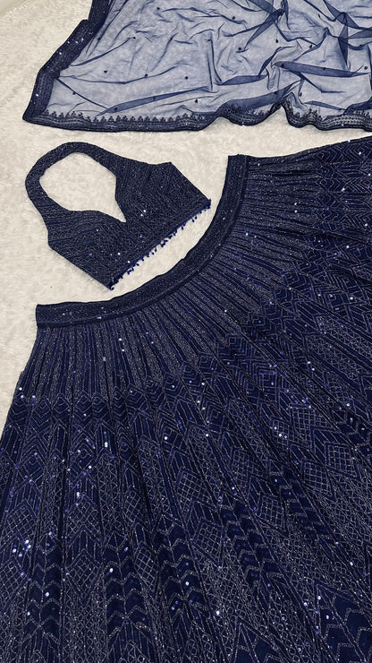 A lehenga that turns moments into magic