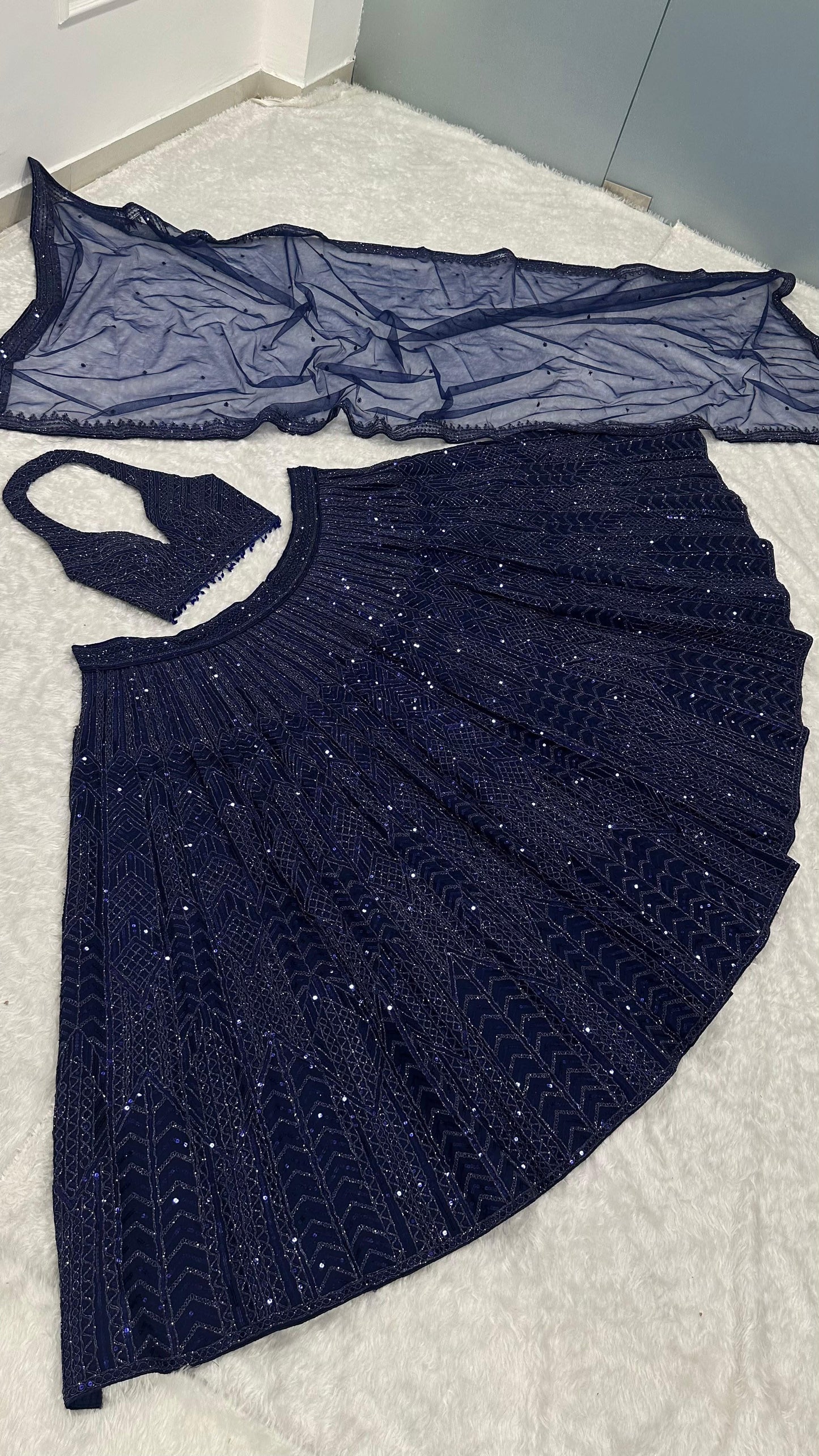 A lehenga that turns moments into magic