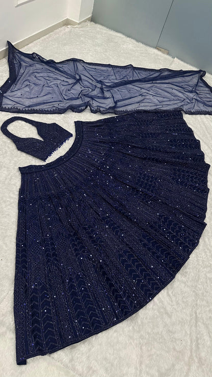 A lehenga that turns moments into magic