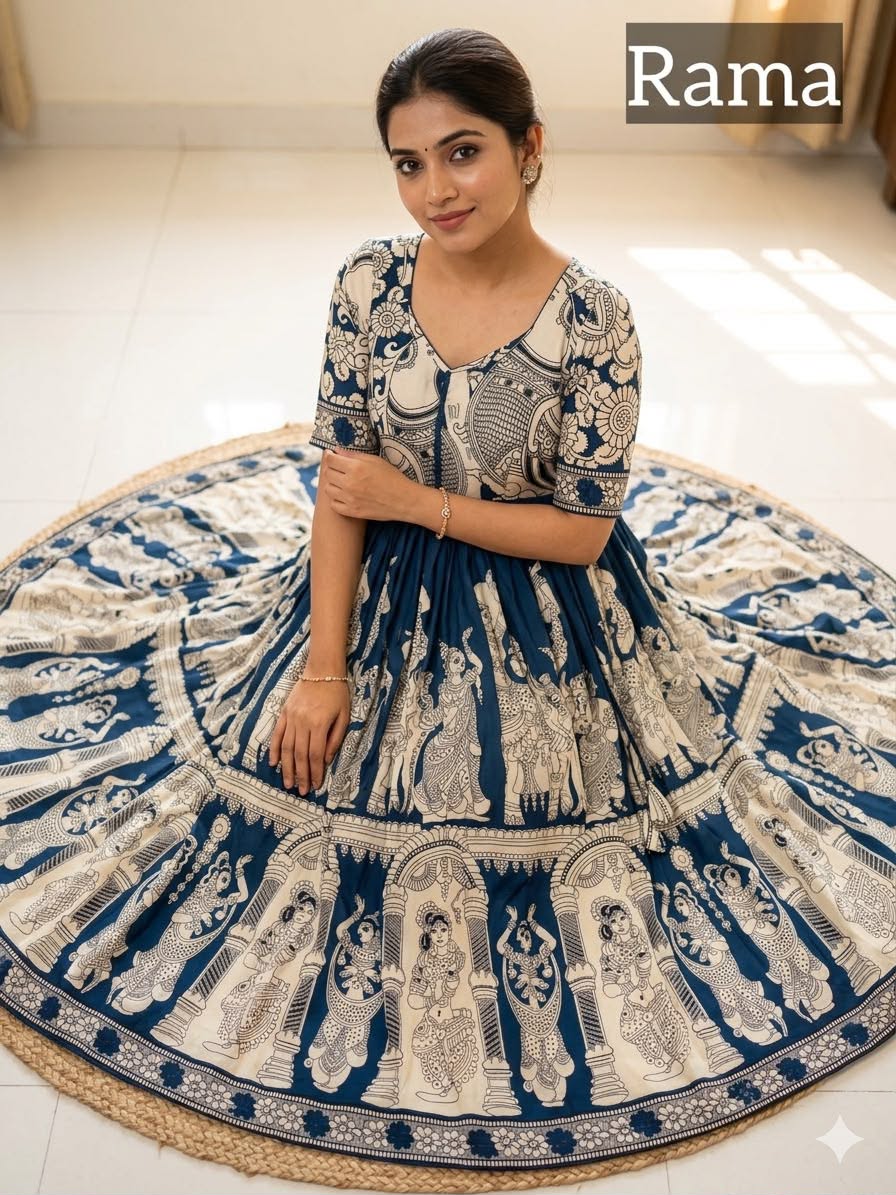 &nbsp;Launching summer friendly kalamkari frocks