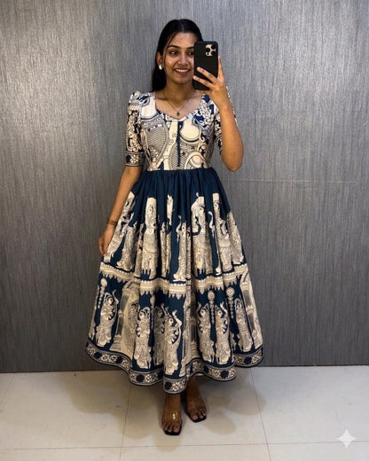 &nbsp;Launching summer friendly kalamkari frocks