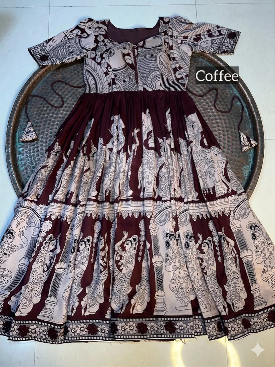 &nbsp;Launching summer friendly kalamkari frocks