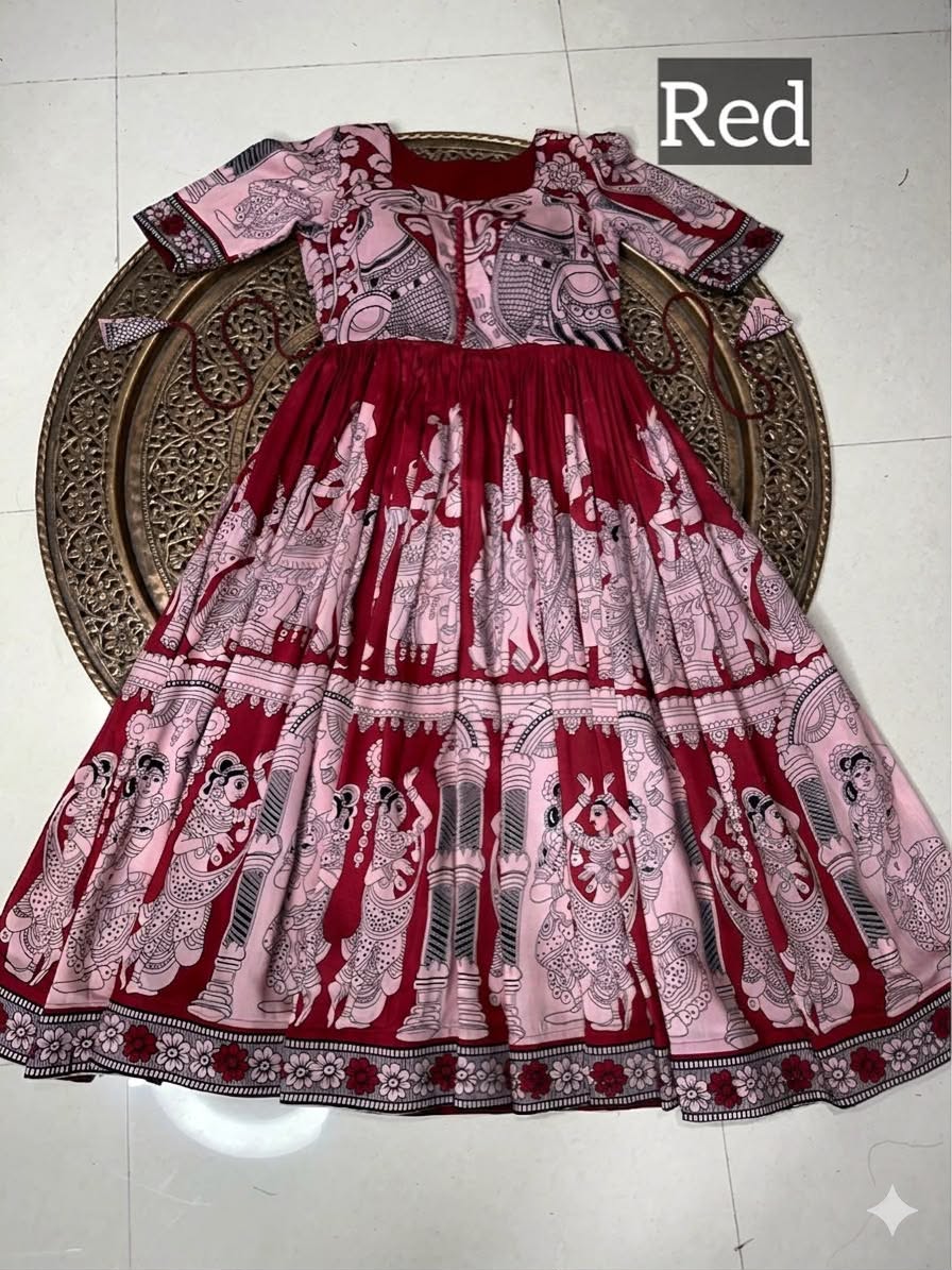&nbsp;Launching summer friendly kalamkari frocks