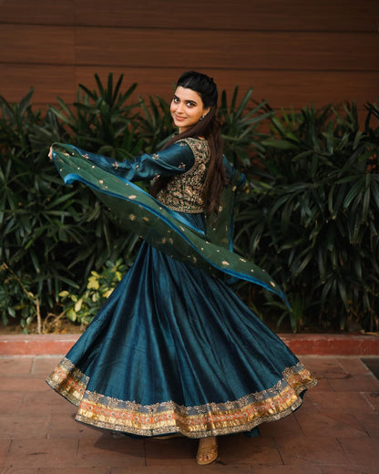 ANARKALI GOWN WITH JACKAT