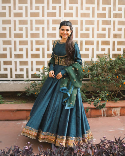 ANARKALI GOWN WITH JACKAT