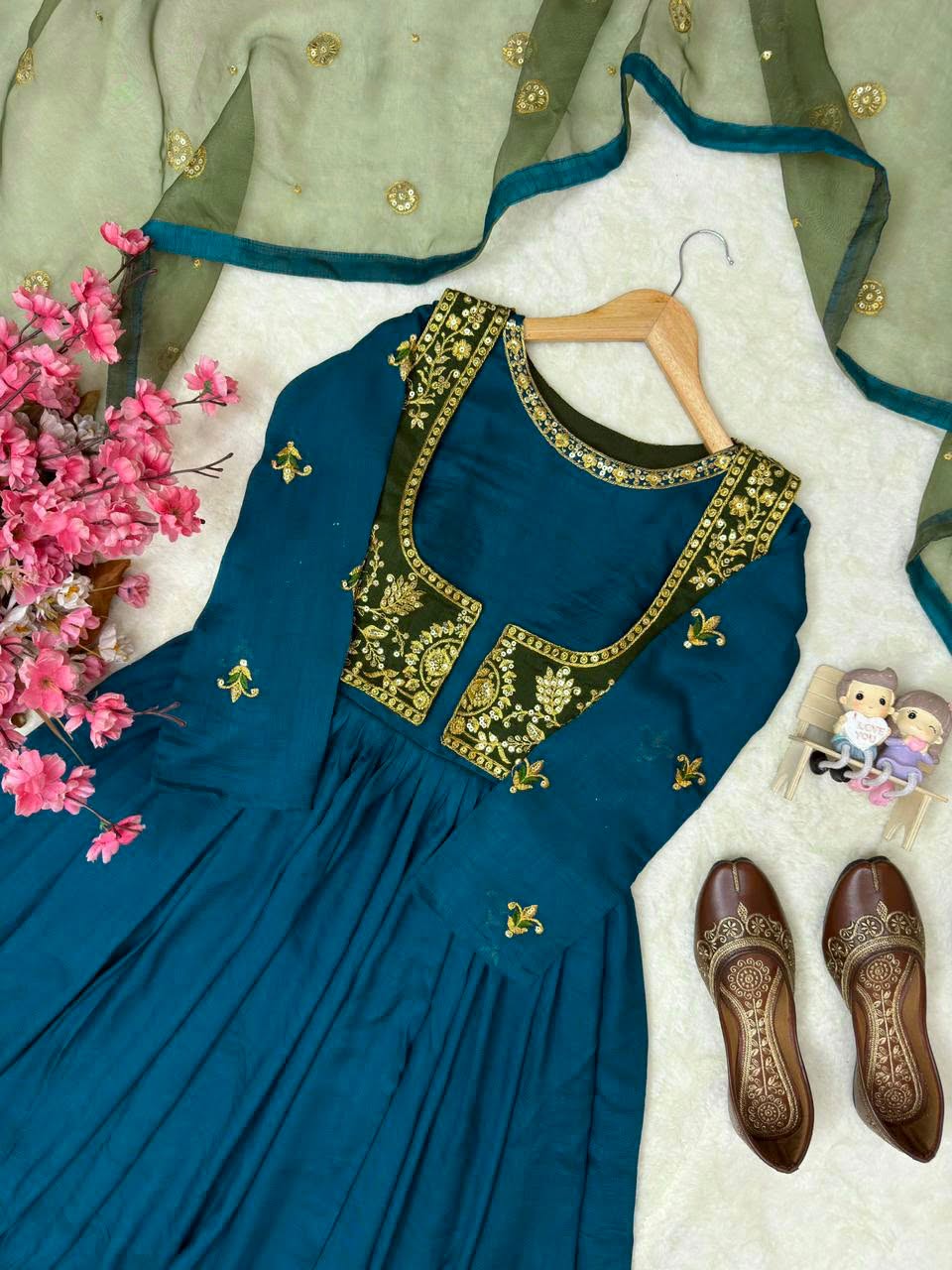 ANARKALI GOWN WITH JACKAT