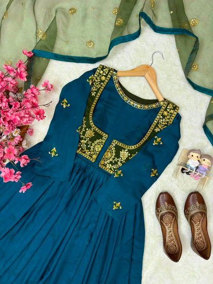 ANARKALI GOWN WITH JACKAT