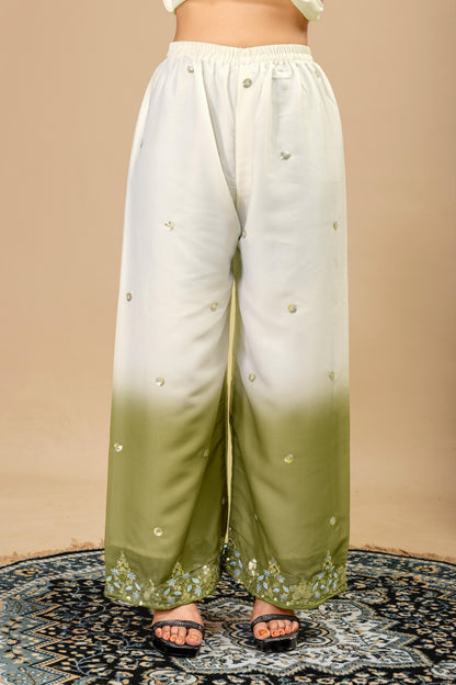 3 PIECES KURTI, PLAZZO & DUPATTA