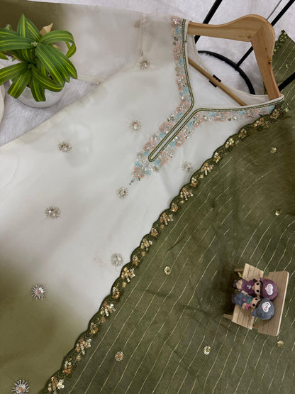 3 PIECES KURTI, PLAZZO & DUPATTA